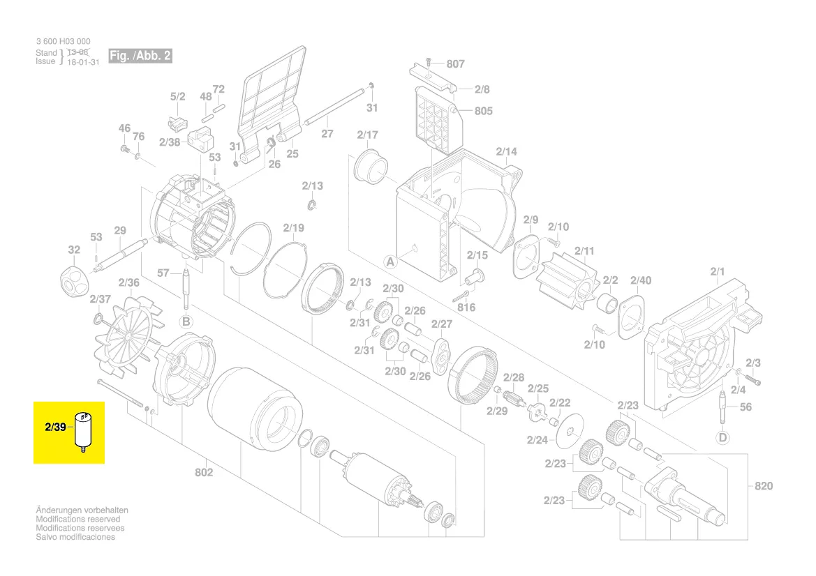 Condensateur AXT 22 D, AXT 23 TC, AXT 25 D, AXT 25 TC